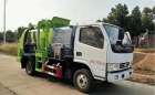 Dongfeng 5cbm  hydraulic dumping garbage truck