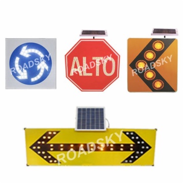 Solar Led Traffic Sign