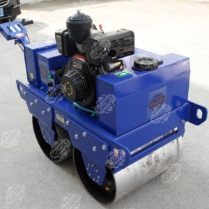 RR-D600- Walk Behind Double Drum Vibrating Road Roller