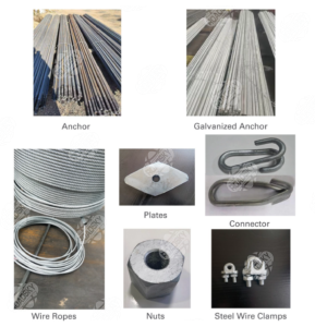 Anchor Bolt & Rockfall Netting Parts