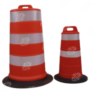 Road Safety Warning Barrel