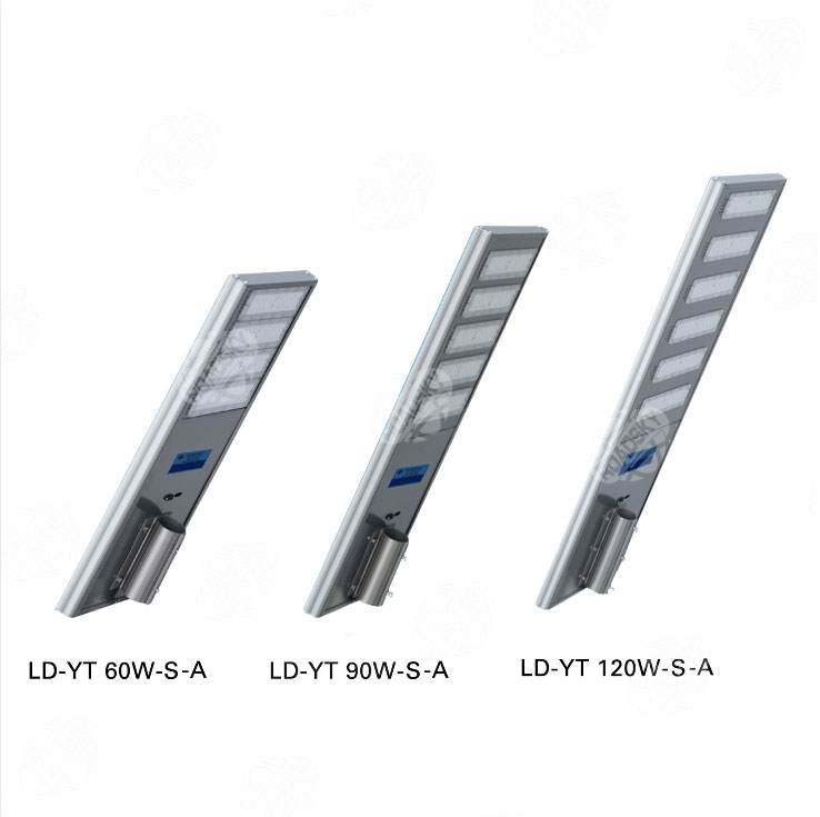 1 Year Integrated Solar Streetlight S-A
