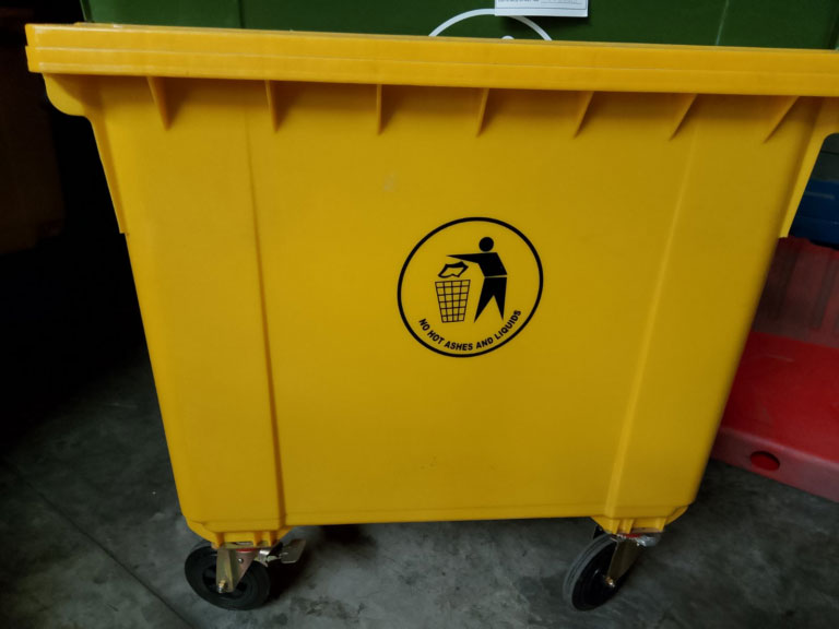 1100L Outdoor Garbage Cart