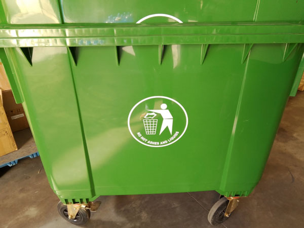 1100L Outdoor Garbage Cart