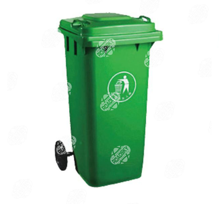 120L Garbage Bin with Side-Wheel