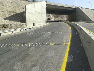 Aluminum Traffic Road Stud On-Site