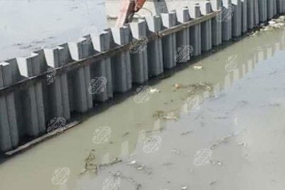 Application of PVC Sheet Piles in Water Control