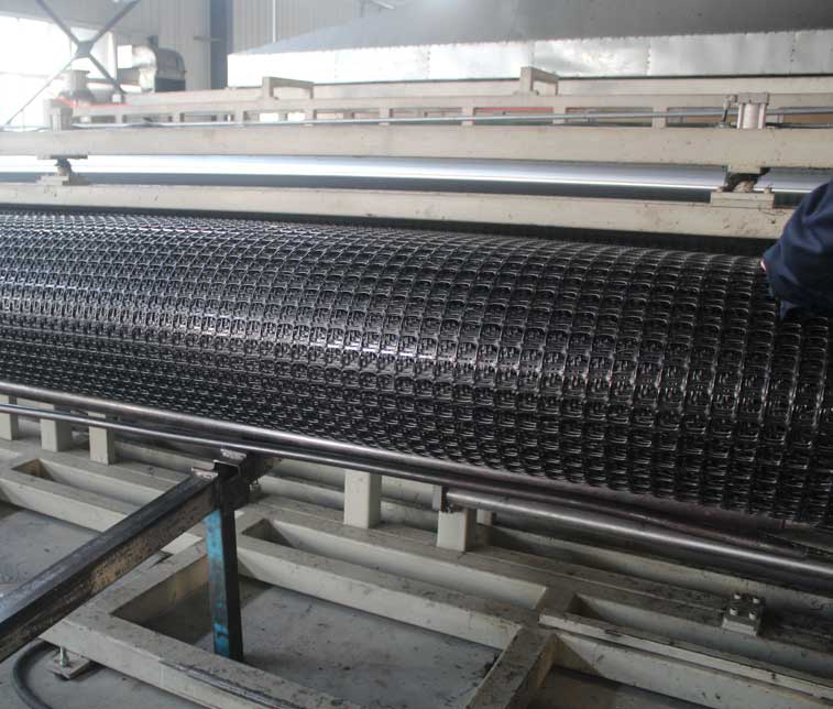Biaxial Plastic Geogrid Manufacturing