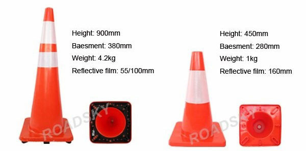 CV Series Traffic Cones Specifications