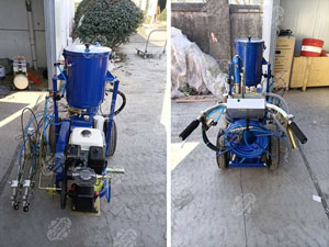 Cold Paint Line Striper Air jet Type