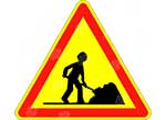 Construction Warning Signs