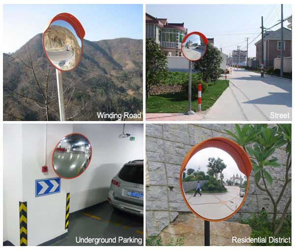 Convex Safety Mirrors On-Site
