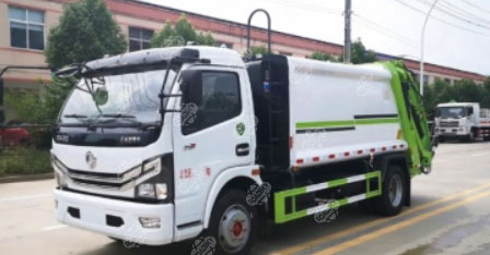 Dongfeng 4cbm compression garbage truck