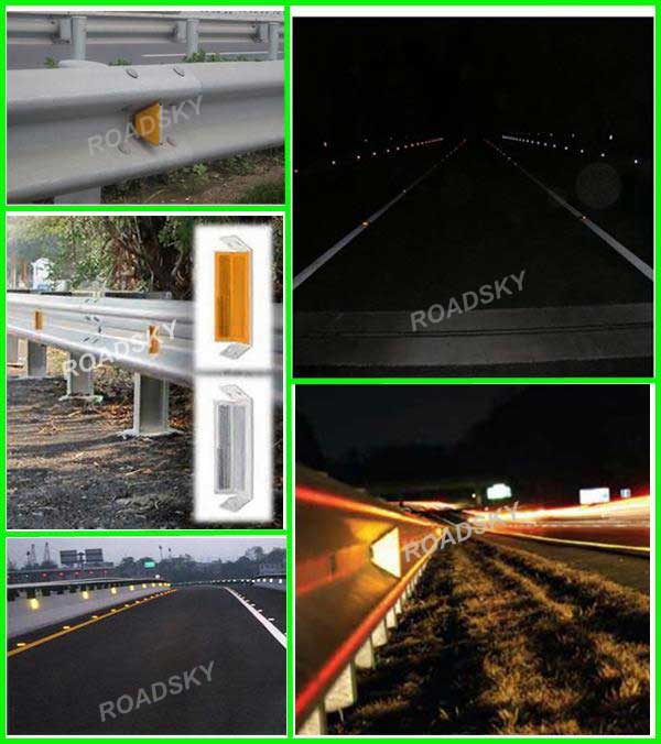 Guardrail Reflector On-Site Show