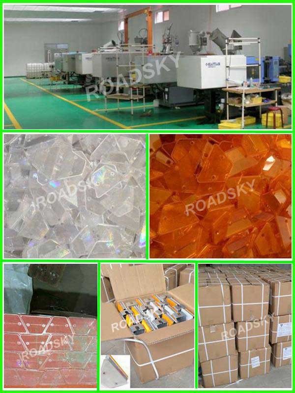 Guardrail Reflector Production