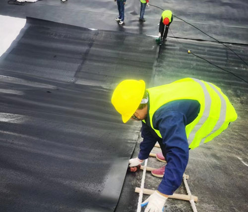 HDPE Geomembrane Installation