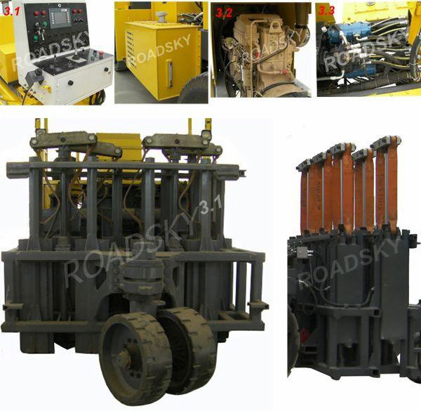 Hydraulic Multiple Hammers Concrete Road Breaker Details