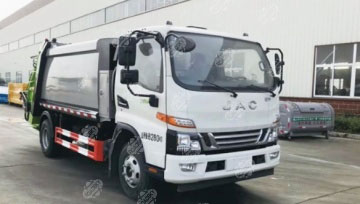 JAC 8cbm compression garbage truck