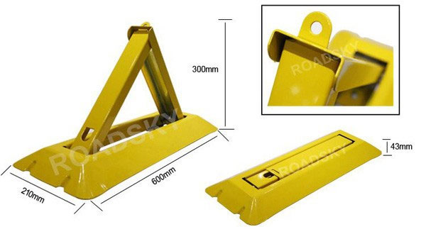 Manual Car Parking Locks Size