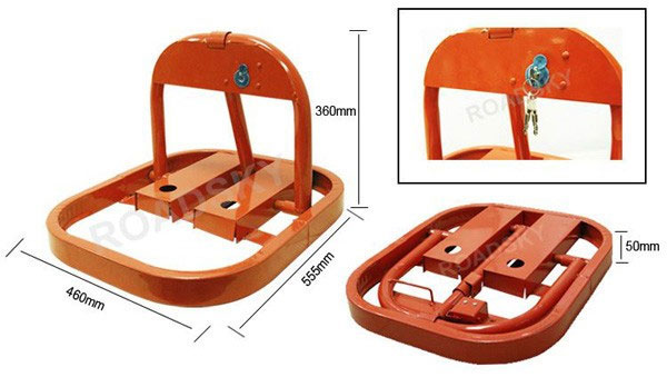 Manual Car Parking Locks Size