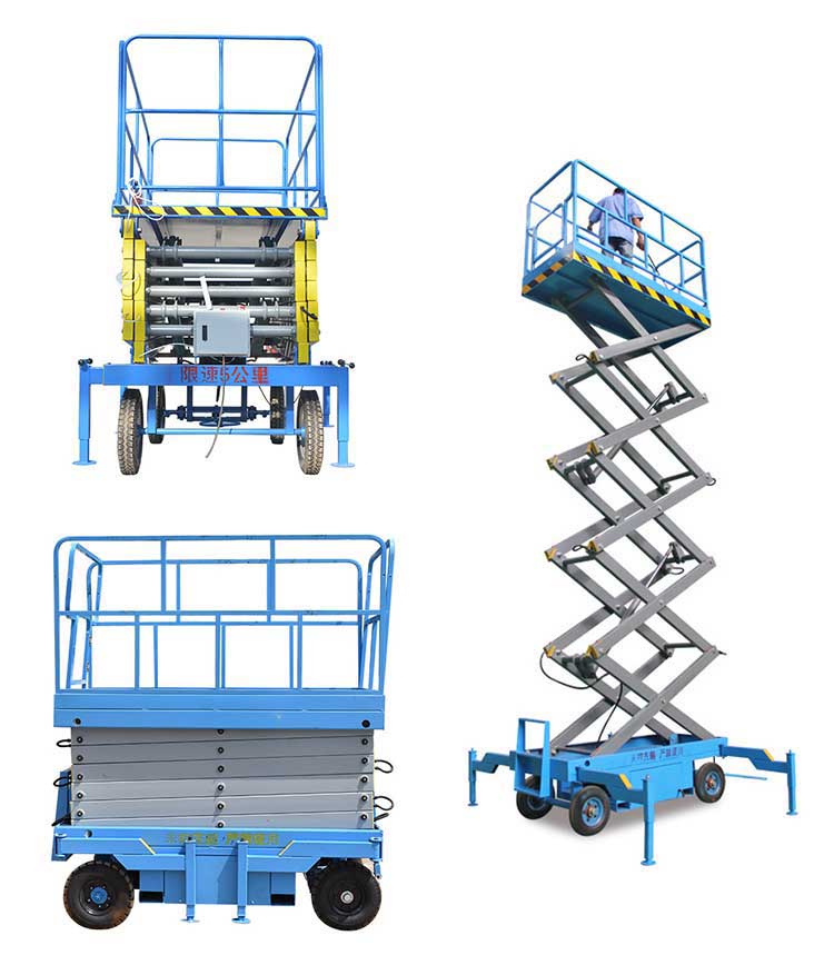 Mobile Scissor Lift Platform More Pictures