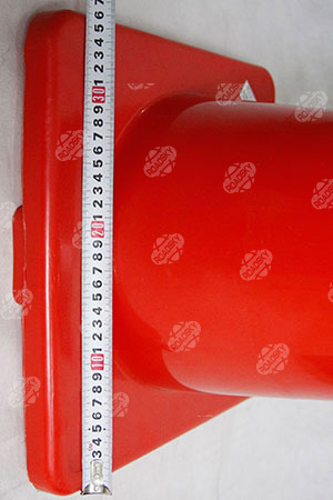 PE Traffic Cone Base Size
