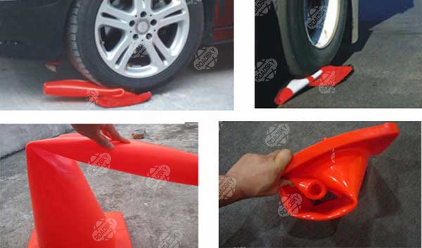 PE Traffic Cone Durability Test