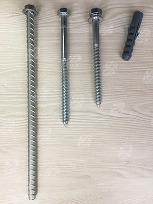 Parking Lot Rubber Wheel Stopper Installation Bolts