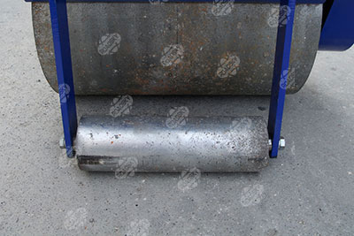 RR-600- Walk Behind Single Drum Vibrating Road Roller Auxiliary wheel