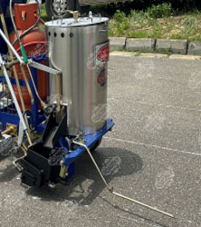 RS- 1B Hand Push Thermoplastic Road Marking Machine Indicative Rod