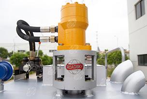 RS-4B-600 Single Tank Thermoplastic Preheater Hydraulic Motor