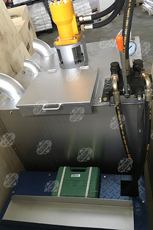 RS-4B-600 Single Tank Thermoplastic Preheater Packing