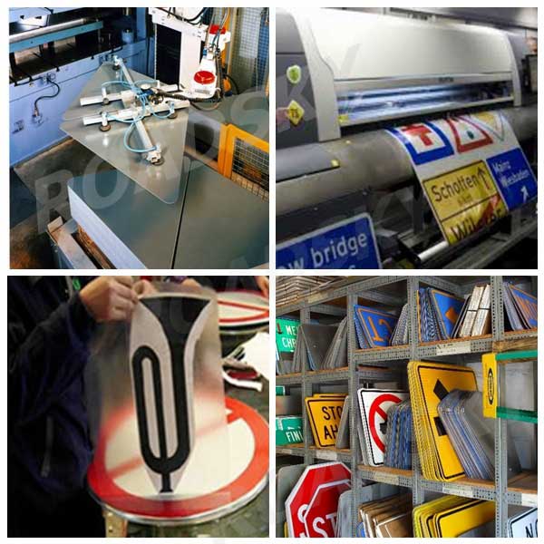 Road Traffic Sign Production and Package