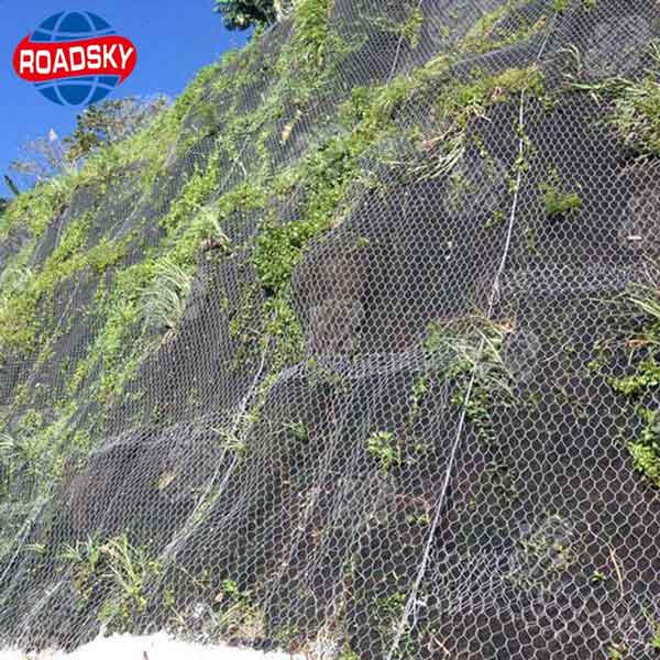 Rockfall Netting On-Site