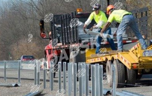 S60 Guardrails Installation