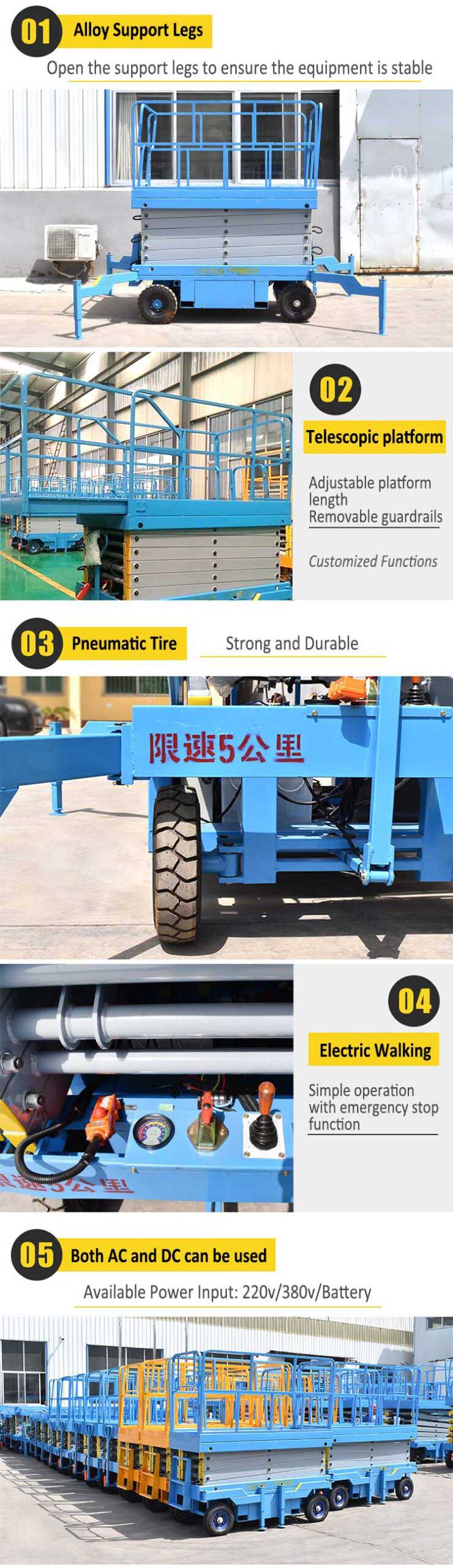 Scissor Lift Platform Details