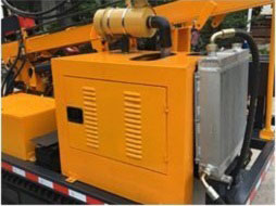 Solar Pile Driver Diesel Engine Cover