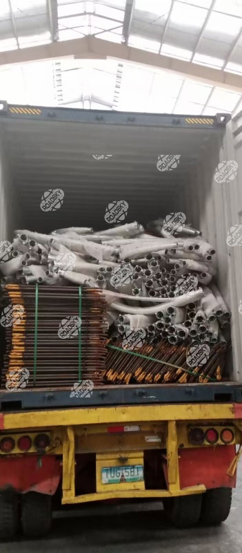 Solar Street Light Packaging and Shipping