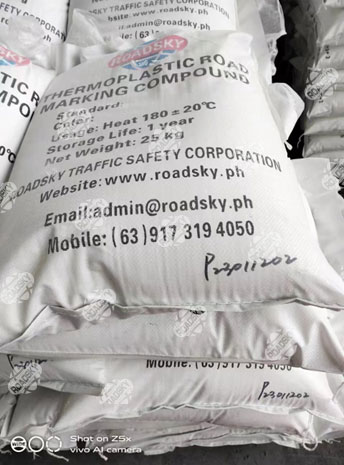 Thermoplastic Road Marking Paint Stock